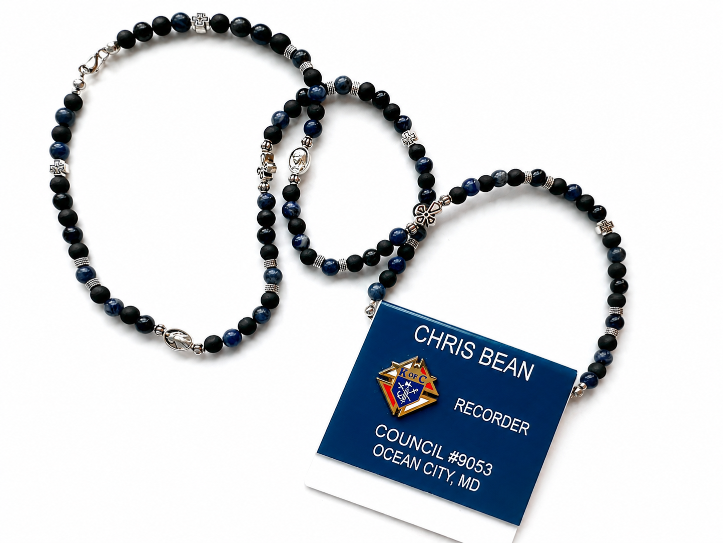 Knights of Columbus Gemstone Badge Lanyard